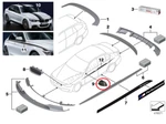 New Bmw F30 Front Right Door Wing Mirror Cover 51162211904 Carbon 2016 Oem. Fixed Price $591.80.