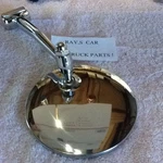 35 37 38 39 40 41 Chevy . New Single Long Arm Vintage Style Side View Mirror. Fixed Price $19.99.