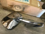 1973 74 75 Chevy Nova Ss Nos Gm Chrome Side View Mirror 9826594. Fixed Price $135.00.