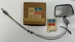 New Old Stock Left Remote Control Mirror For 1971 Plymouth Models Mopar #3586646. Fixed Price $325.00.