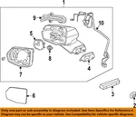 Gm Oem 19-23 Blazer Front Door Outside Mirrors-bezel 84539669. Fixed Price $142.64.