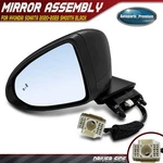 Left Power Mirror With Manual Fold Heated Smooth Black For Hyundai Sonata 20-23. Fixed Price $108.19.