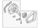 Genuine Volkswagen Housing Assembly 2GJ-857-508-J-9B9. Fixed Price $418.73.