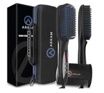 Arkam Premium Beard Straightener Brush For Men - Black. Fixed Price $25.00.