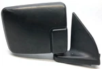 1987 1988 Dodge D50 Rh Right Passenger Side Black Manual Door Mirror. Fixed Price $54.00.