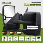 Pair Switchback Tow Mirrors For 2002-2008 Dodge Ram 1500 2003-2009 2500 3500. Fixed Price $239.99.