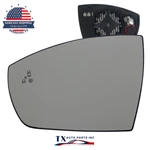 Ford Ecosport 2018-2022 Driver Side Mirror Glass With Heated Bsm Backing. Fixed Price $107.37.