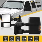 Pair Power Heated Towing Mirrors Led Amber Signals 2000-2005 Ford Excursion. Fixed Price $167.99.