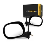 For Dodge Ram 1500 1998-2001 Door Mirror Driver And Passenger Side Pair. Fixed Price $105.12.