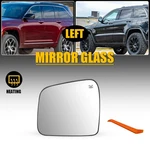 Lh Driver Side Heated View Mirror Glass For 11-22 Jeep Grand Cherokee 68082641AB. Fixed Price $15.19.