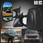 Fits 1999-2016 Ford F250 F350 F450 Super Duty Manual Towing Side Mirrors Pair. Fixed Price $89.38.