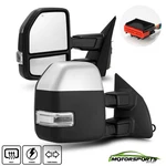 Chrome Towing Mirrors 08-16 Ford F250/F350/F450 Power Heated+led Signal Lamp. Fixed Price $213.98.
