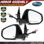 2X Power Mirror W/ Manual Fold Memory Side View For Toyota Highlander 2017-2019. Fixed Price $495.69.