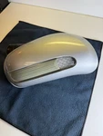 Mercedes Benz 220 Chassis Rh Mirror Outer Shell , Brilliant Silver With T/s Lamp. Fixed Price $30.00.