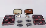 New Pair Of Stainless Side Door Mirrors For Triumph Spitfire And GT6 Made Uk Tex. Fixed Price $169.95.