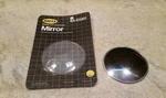 Nos Dietz Convex Stick-on Mirror 3-3/4" Old School Truck Van Car 64-51001. Fixed Price $25.95.