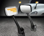 Sequential Led Signal Bars-pattern For 08-17 Freightliner Cascadia Hood Mirrors. Fixed Price $99.99.