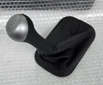 New Genuine Porsche 911 Black Leather Silver Shift Knob 993-424-075-02-8YR. Fixed Price $325.95.