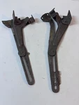 Nos 1955 - 1959 Chevy Gmc Suburban Panel Truck Rear Barn Door Upper Check Stops. Fixed Price $499.95.