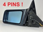 90-96 Mercedes R129 Sl-class Left Driver Door Mirror Blue 4PINS A1298110114 Oem. Fixed Price $189.99.