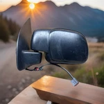 1999-07 Ford F250 F350 Oem Left Driver Power Side View Mirror 1405547 Lh. Fixed Price $48.00.