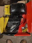 Cipa Universal 5.5 X8.5 Side View Mirror For Truck/van Door Mount Black. Fixed Price $25.00.