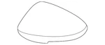 Genuine Nissan Mirror Cover 96373-5MP0H. Fixed Price $91.68.