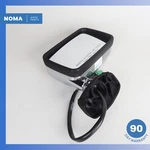 92-96 Jaguar Xjs Series 3 Right Passenger Side Rear View Door Mirror Chrome Oem. Fixed Price $110.23.