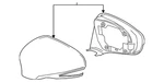 Genuine Lexus Door Mirror Cover 8791A-76070-B3. Fixed Price $111.62.
