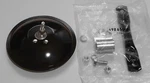 Dietz 5" Round Clamp-on Blind Spot Mirror With Arm Extension Made Usa Nos. Fixed Price $19.99.