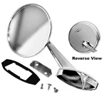 Outside Mirror Lh Driver 1965-66 Chevrolet Impala W/bowtie. Fixed Price $89.99.