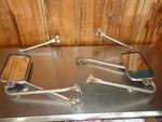 Oem Fomoco Logo Script 1967-1979 Ford Truck West Coast Door Mirror Set. Fixed Price $500.00.