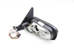 95-01 Bmw E38 7 Series Left Driver Side View Door Mirror Housing Black Oem. Fixed Price $130.00.