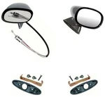 70 81 Camaro Firebird L/h Remote & R/h Manual Door Bullet Mirrors Hardware Oer. Fixed Price $419.95.