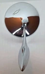 63-67 Corvette Exterior Rear View Mirror Assembly Part 63C-18403 One New. Fixed Price $99.00.