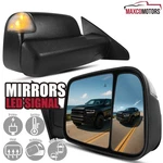 Towing Mirrors Fits 2019-2024 Ram 1500 Power Heated+led Signal+puddle Lights+bsm. Fixed Price $208.52.