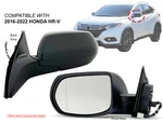 Side Mirror Non-heated Smooth Black Cap For 2016-2022 Honda Hr-v Hrv Driver. Fixed Price $58.11.