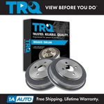 Trq Brake Drum Rear Driver & Passenger Side Lh Rh Pair For Chevy Cobalt G5 Ion. Fixed Price $94.95.