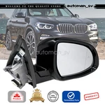 New Right Passenger Mirror Side With Blind Spot Black For Bmw X3 2018-2024. Fixed Price $187.99.