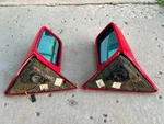 Mercedes Benz R129 Side Mirror Set Red Years 90-96. Fixed Price $125.00.