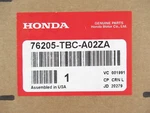 Genuine Oem Honda 76205TBCA02ZA Passenger Side Mirror Housing 20162021 G1N. Fixed Price $75.67.
