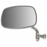 Left Chrome Mirror W/grey Trim Outside Bus 1968-1979 Empi 98-2017-B 211-857-513F. Fixed Price $47.20.