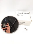 New Repro Chrome 5" Outside Rear View Mirror Head 1947-55 Gm Pick-up 38-5840. Fixed Price $45.69.