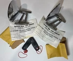 Nos Mopar Pair Mirrors 2299574 Chrysler Dodge Plymouth Valiant Dart 1960-65 Oem. Fixed Price $437.59.