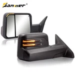 Tow Mirrors Power Heated Led Signals Light Glass For 2009-2018 Dodge Ram. Fixed Price $199.99.
