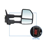 Towing Mirror 2017-2020 Ford F250 Super Duty Passenger Side Power Heated. Fixed Price $118.98.