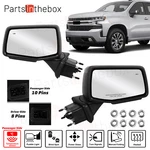 Mirror Heat Temp Sensor Puddle Light Pair For 2019-2024 Chevrolet Silverado 1500. Fixed Price $187.99.