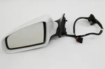 Lh Side View Exterior Door Mirror 05-08 Audi A6 S6 LY9C Ibis White Genuine. Fixed Price $79.99.