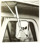 3007 Tekonsha Cab-over Camper Mirrrors 2 Pk. Fixed Price $59.99.