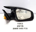 14-20 Oem Bmw F32 F33 F36 Passenger Side Mirror Assembly Heated Black *note. Fixed Price $365.03.